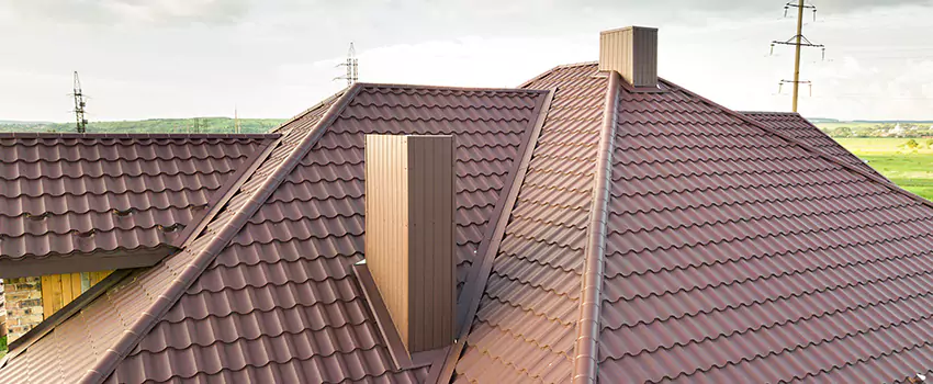 Residential Chimney Flashing Restoration in North Salt Lake, UT