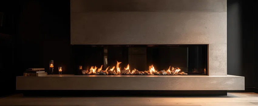 Gas Fireplace Ember Bed Design Services in North Salt Lake, Utah