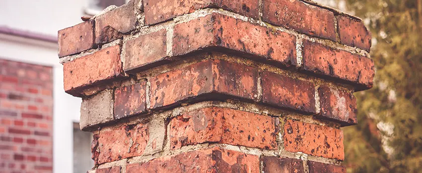 Cracked Chimney Bricks Repair Cost in North Salt Lake, Utah