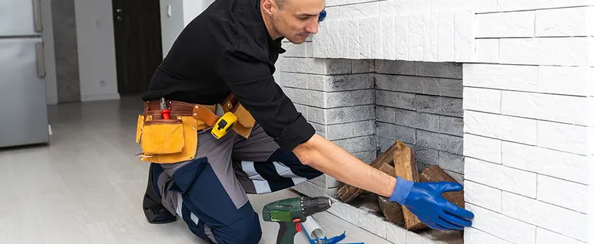 Fireplace Damaged Damper Frame Repair Services in North Salt Lake, Utah