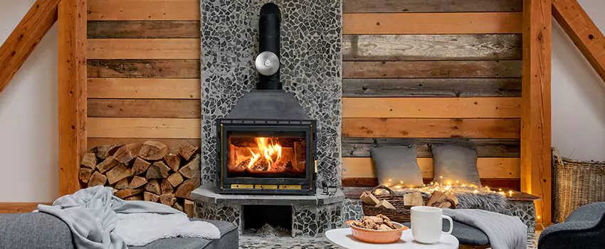 Thelin Hearth Products Direct Vent Gas Stove Fireplace Inspection in North Salt Lake, Utah